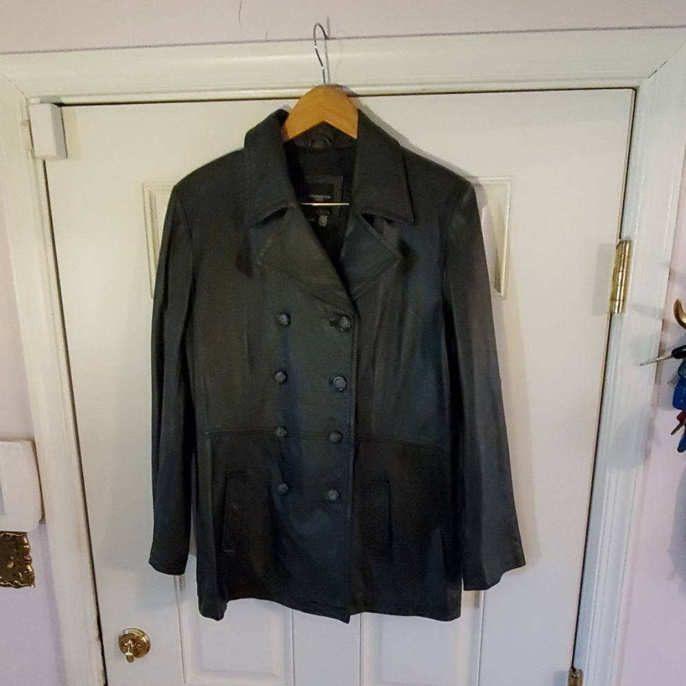 Womems leather Blazer
